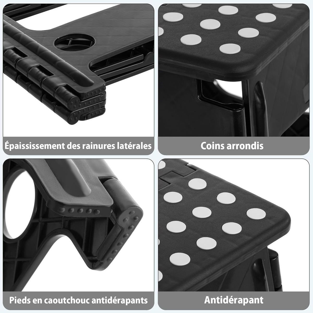 ✨ MARCHEPIED PLIABLE ULTRA PRATIQUE – ROBUSTE & COMPACT ✨