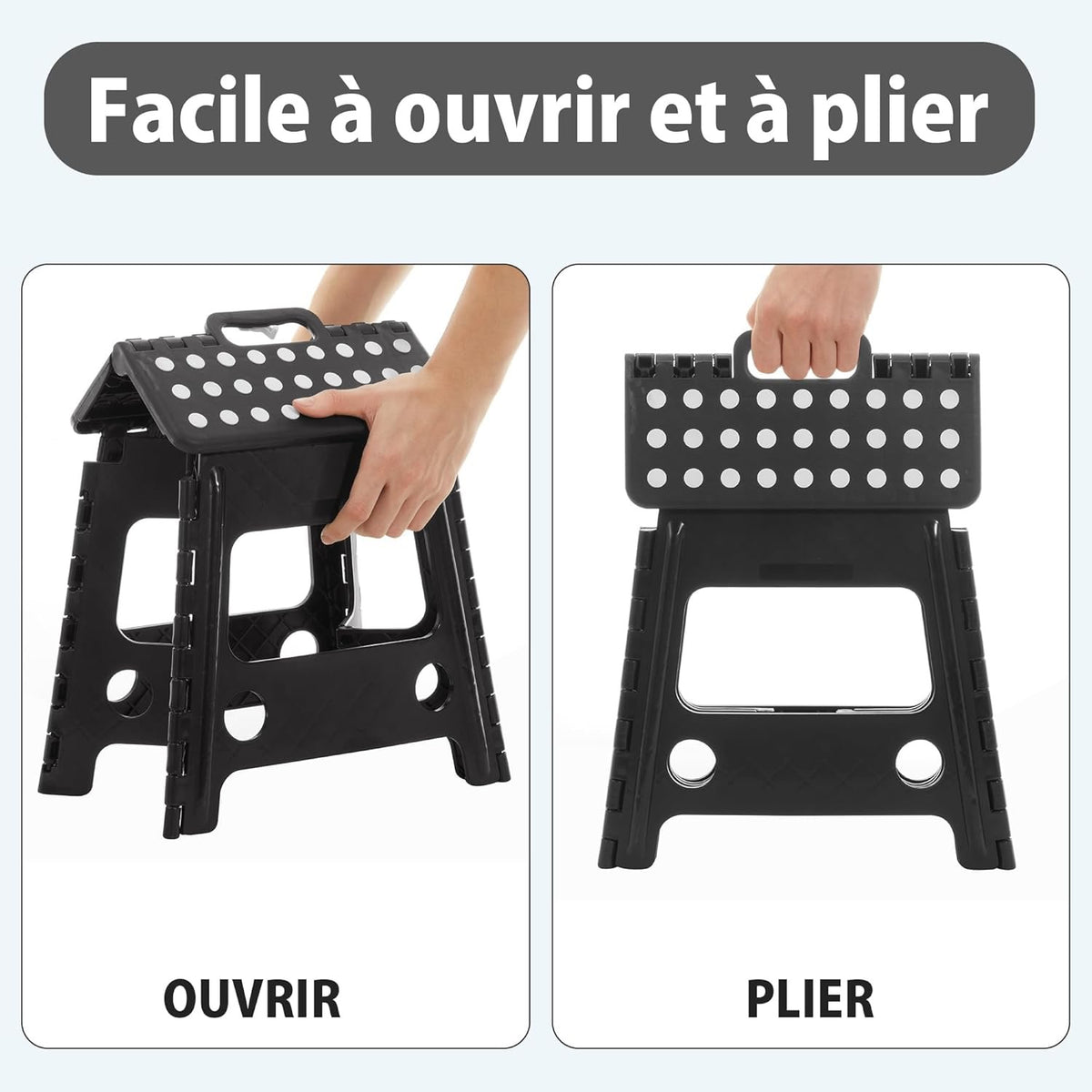 ✨ MARCHEPIED PLIABLE ULTRA PRATIQUE – ROBUSTE & COMPACT ✨