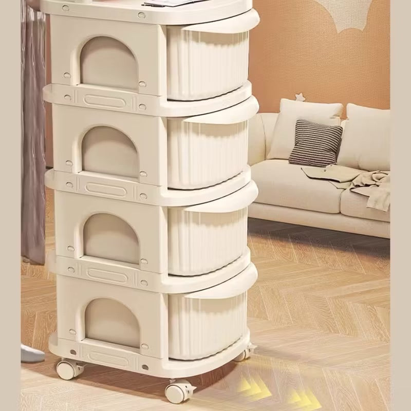 CHARIOT DE RANGEMENT 5 NIVEAUX – MOBILE ULTRA PRATIQUE