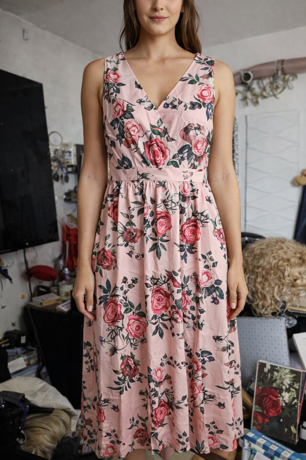 Robe Longue Bohème Dos Nu – Taille L