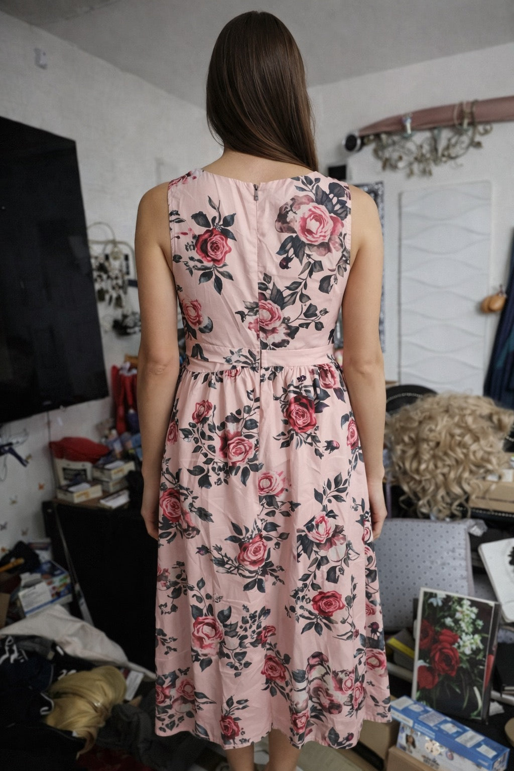 Robe Longue Bohème Dos Nu – Taille L