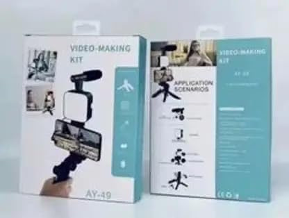 ✨ KIT DE CRÉATION VIDÉO AY-49 – VLOG, YOUTUBE, REELS &amp; LIVE ✨