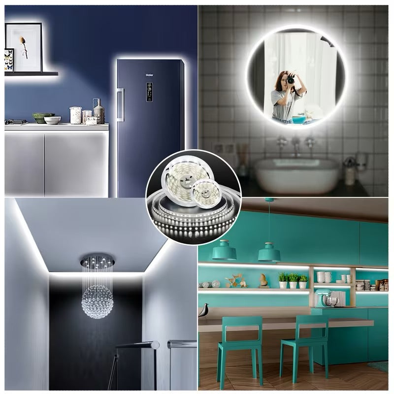 ✨ Bande Lumineuse LED USB Blanche 5 Mètres – Éclairage d’Ambiance Facile à Installer !