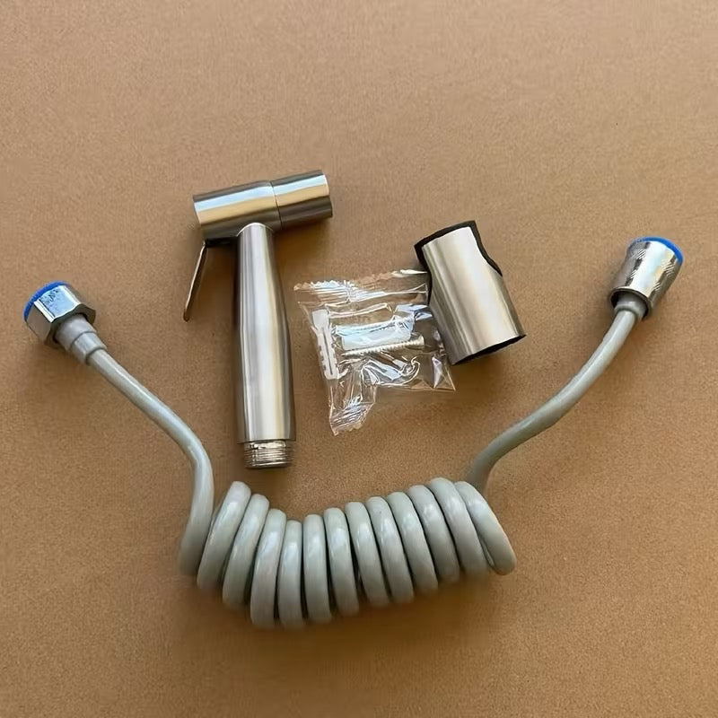 ✨ KIT DOUCHETTE WC / DOUCHE HAUTE PRESSION EN ACIER INOXYDABLE ✨