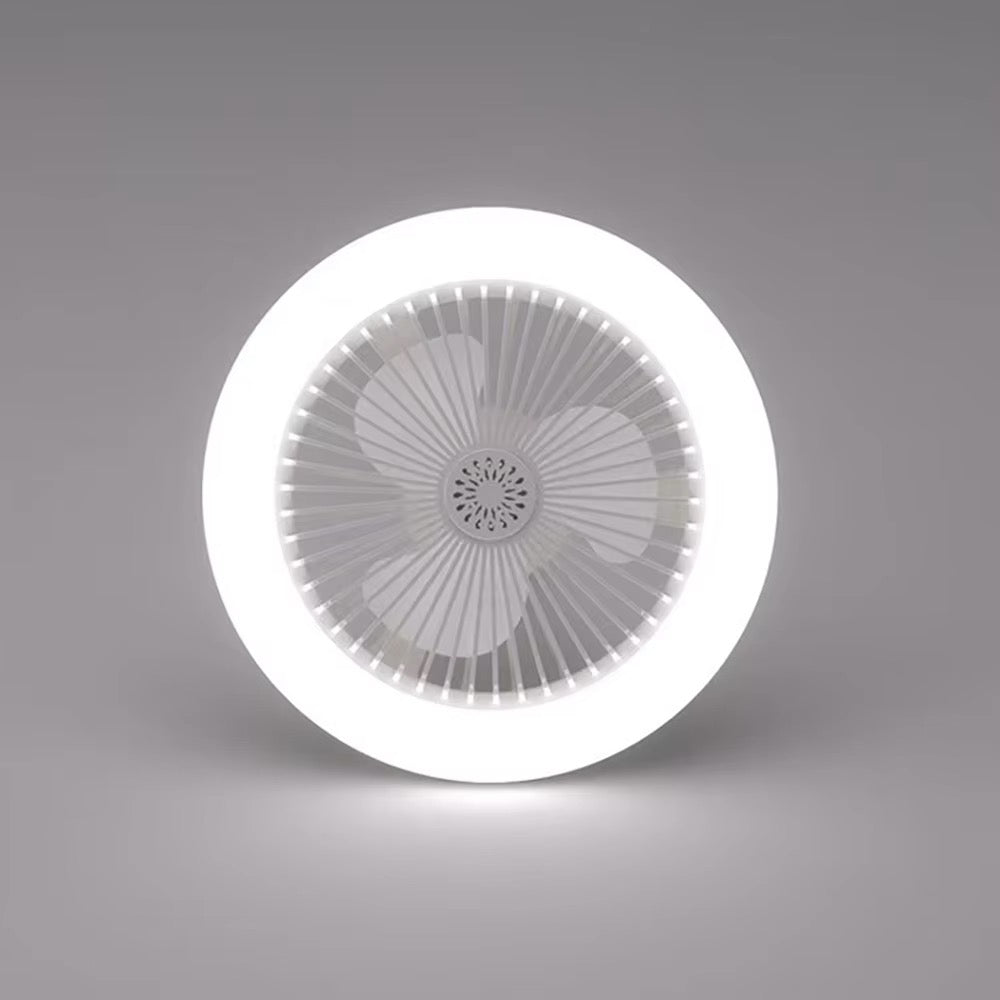 VENTILATEUR DE PLAFOND LED 3 EN 1 AVEC TÉLÉCOMMANDE