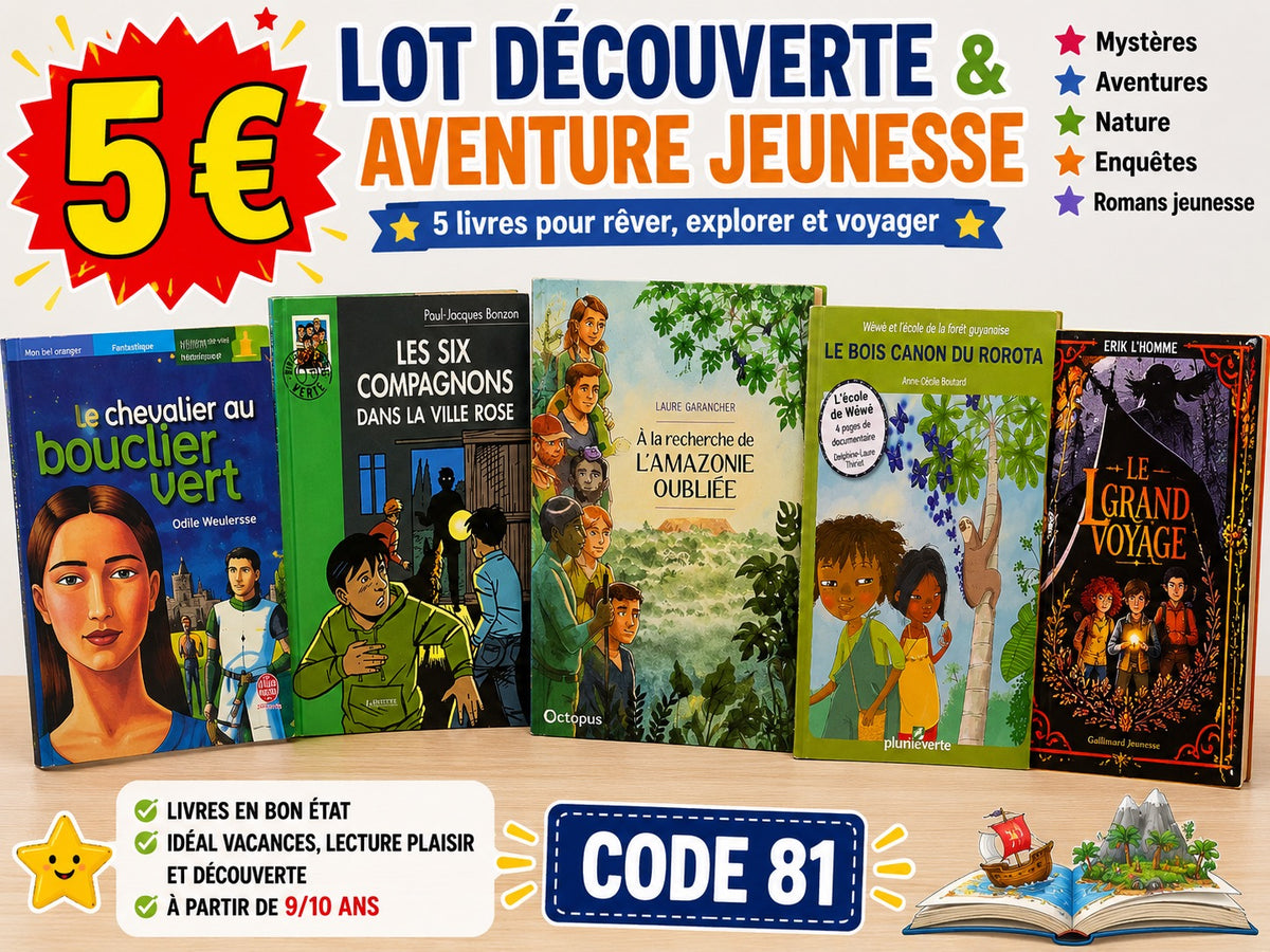 Lot. découverte 5 €