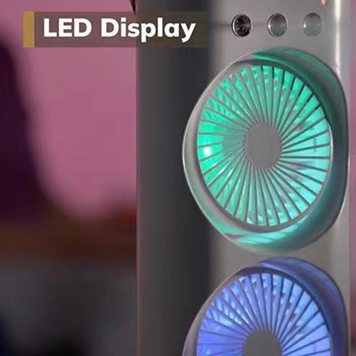 Ventilateur avec télécommande et brunisseur