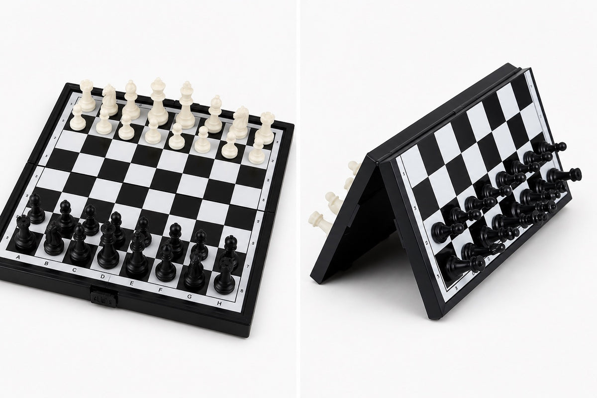JEU D’ÉCHECS MAGNÉTIQUE PLIABLE 20x20