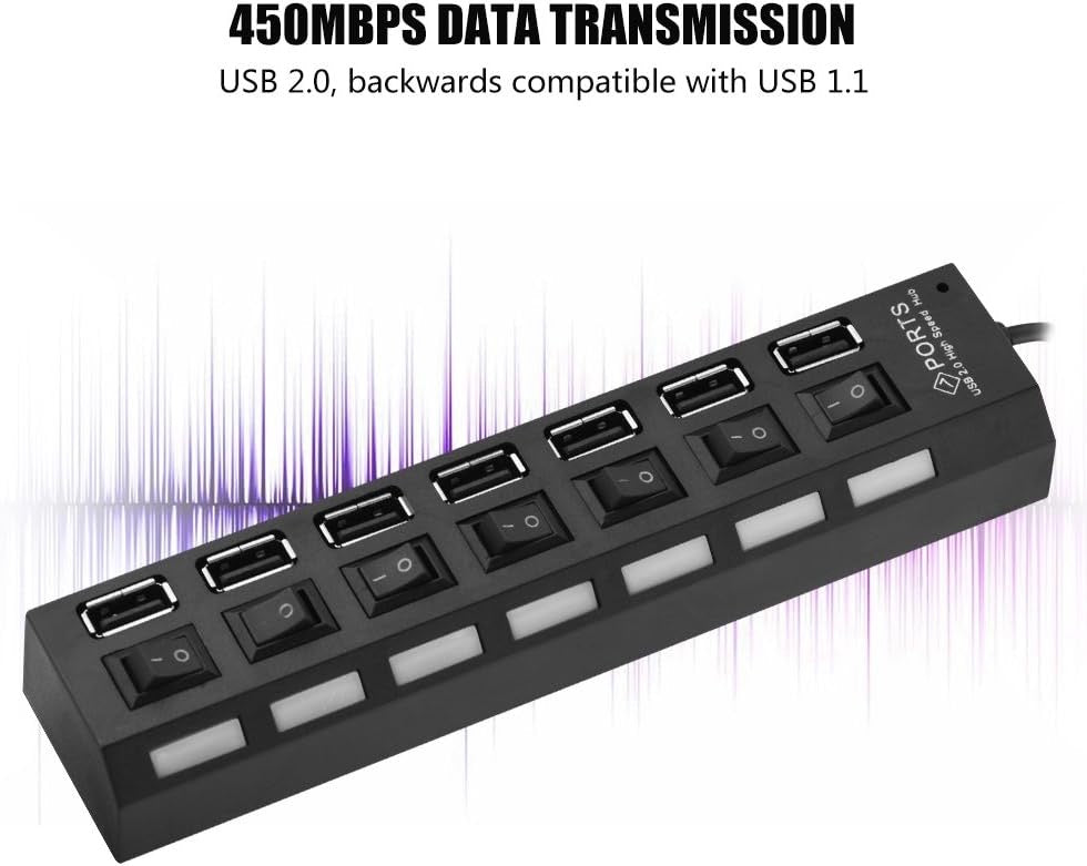 Hub USB 7 ports