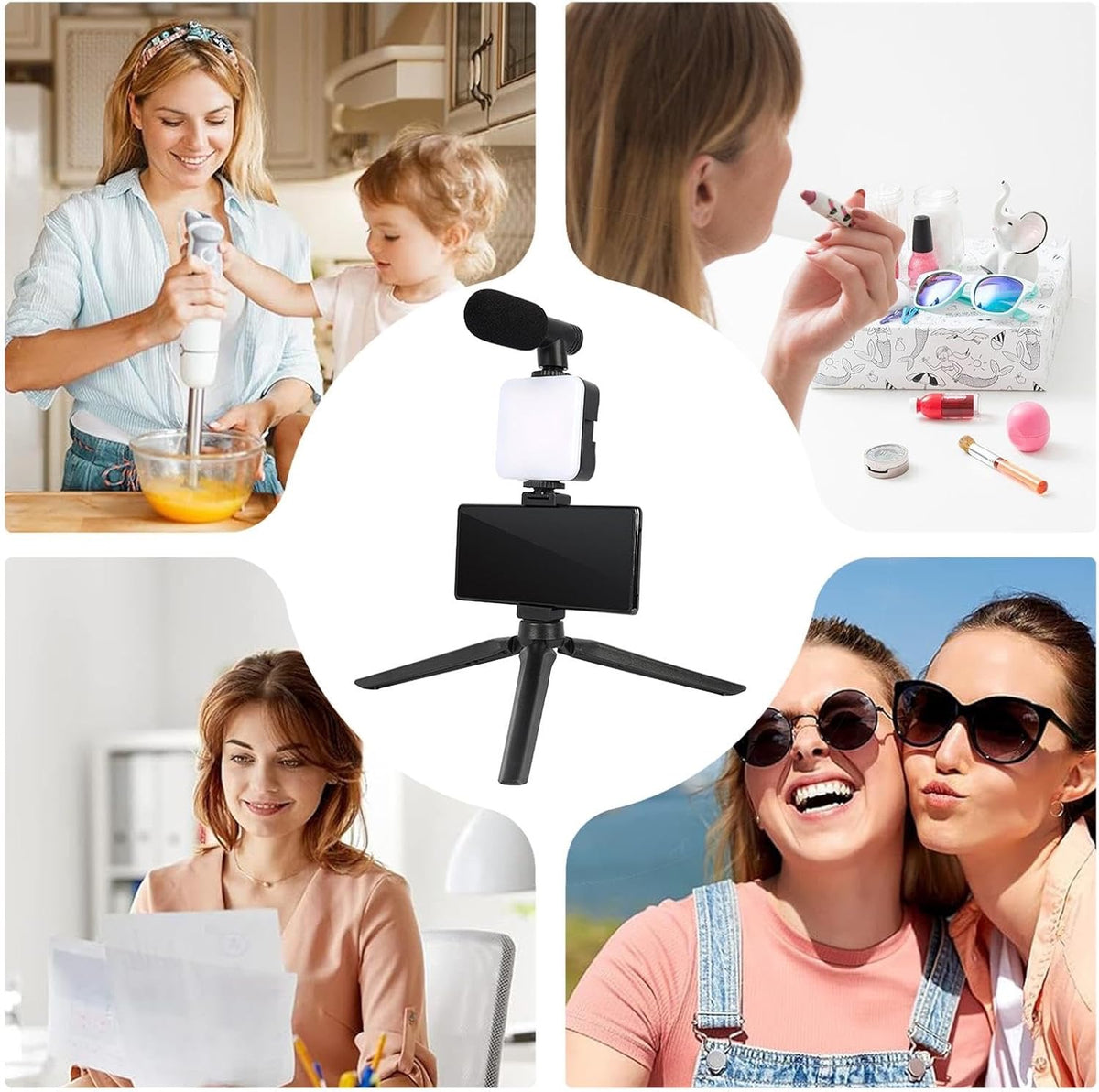 ✨ KIT DE CRÉATION VIDÉO AY-49 – VLOG, YOUTUBE, REELS &amp; LIVE ✨