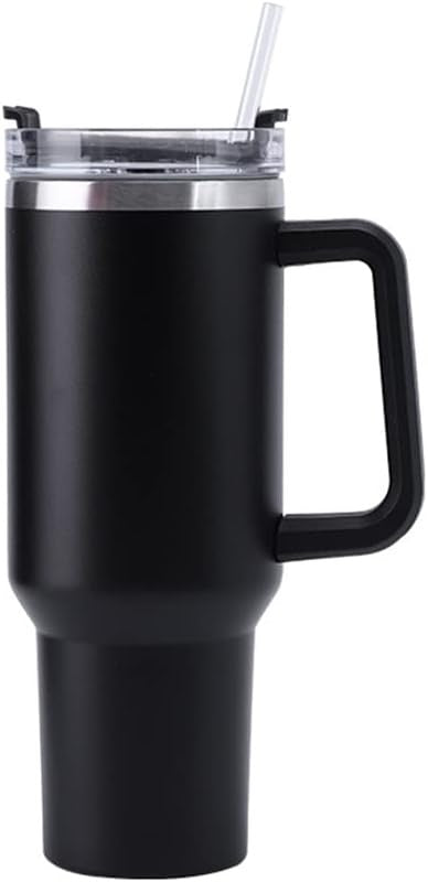✨ THERMO XXL ISOTHERME 40 OZ AVEC POIGNÉE & PAILLE ✨
