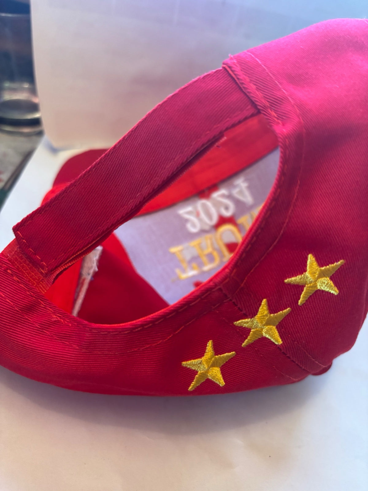 Casquette TRUMP 2024 – Rouge Brodée Premium 🇺🇸