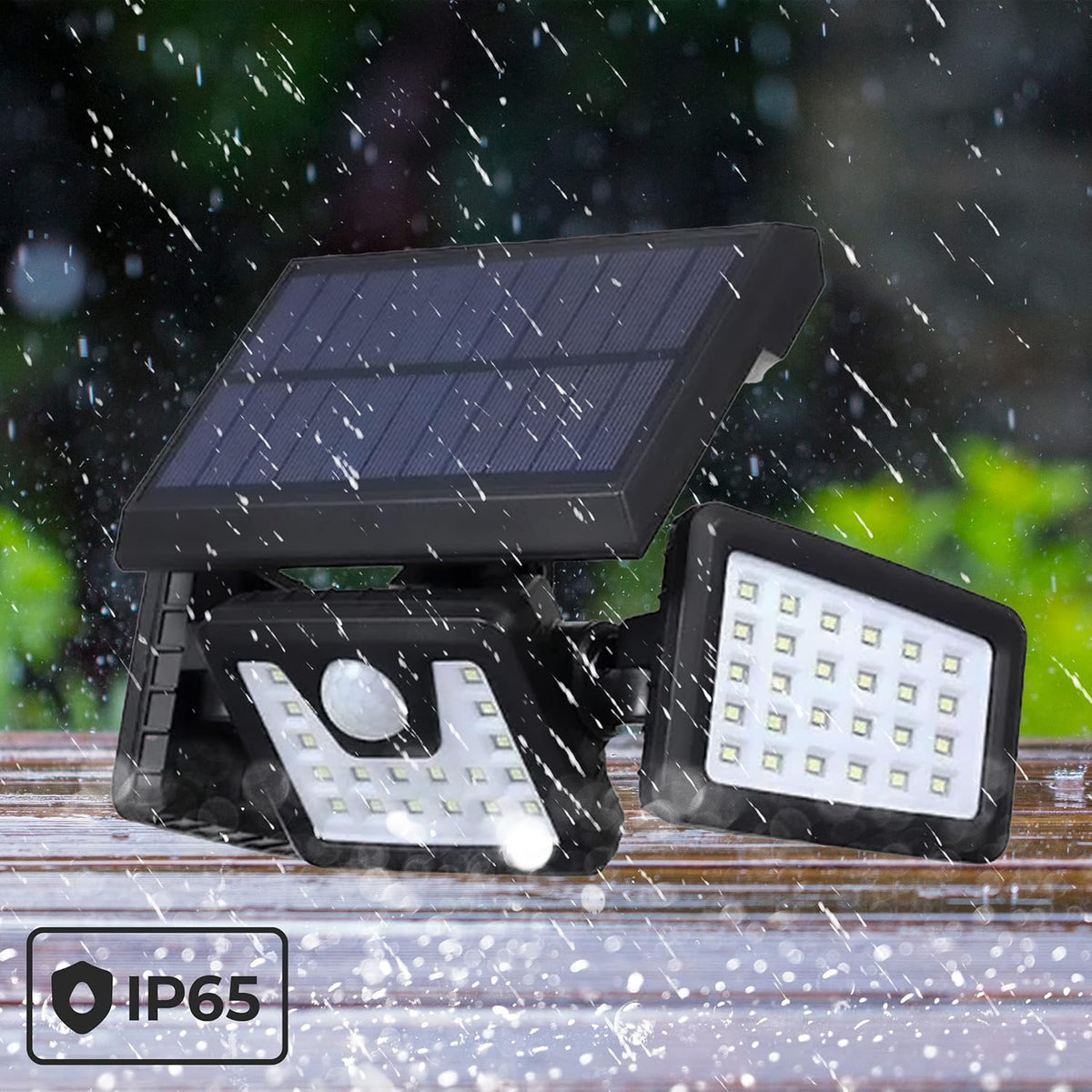 LAMPE SOLAIRE EXTÉRIEUR – DÉTECTEUR DE MOUVEMENT