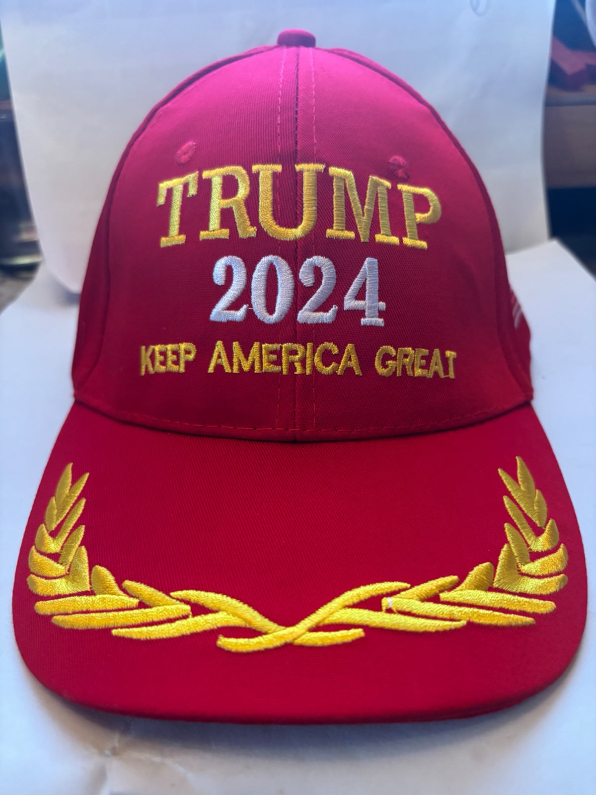 Casquette TRUMP 2024 – Rouge Brodée Premium 🇺🇸
