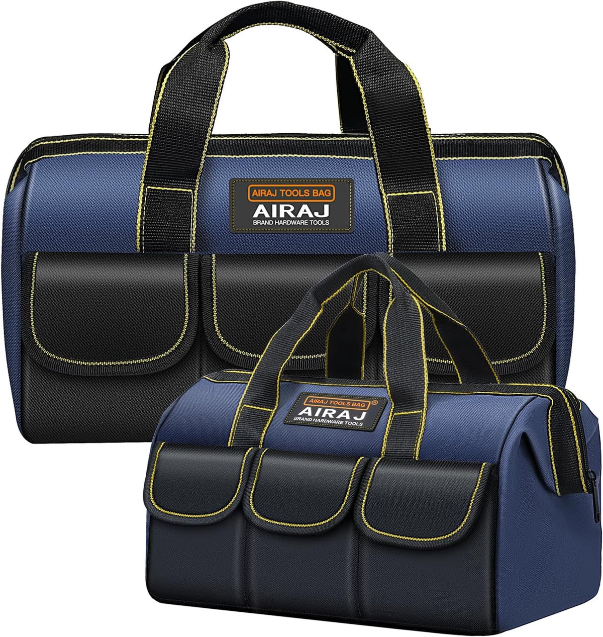Lot de 2 sacs à outils AIRAJ – 33 et 44 cm (robustes et pratiques)