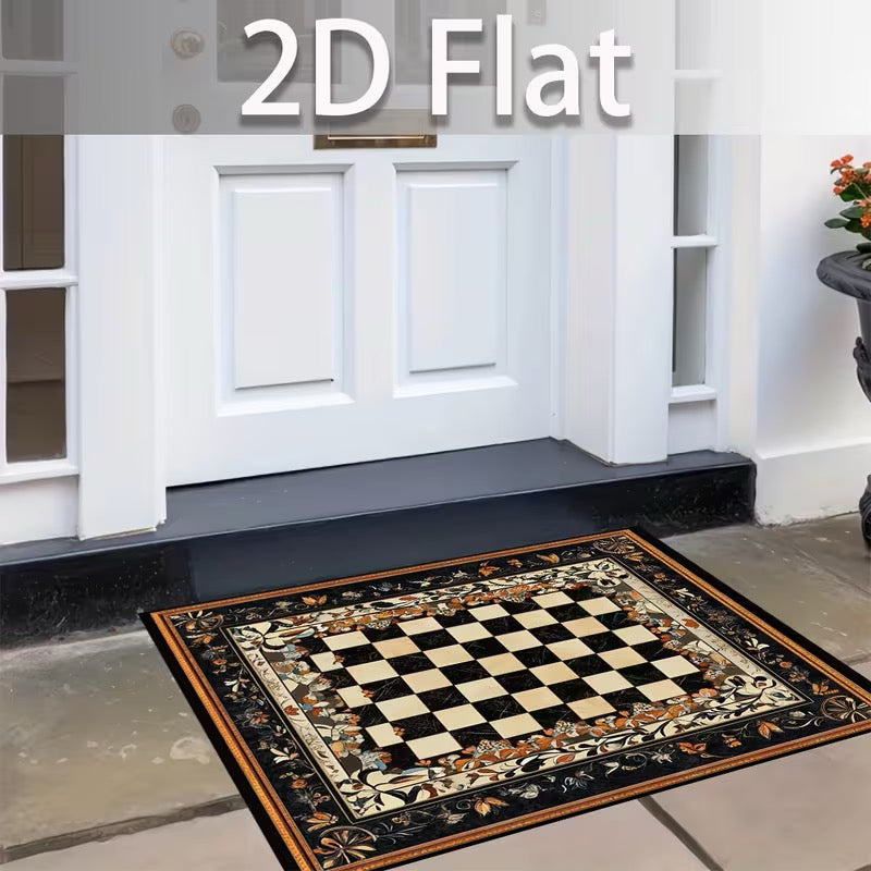 Tapis en forme d'échec