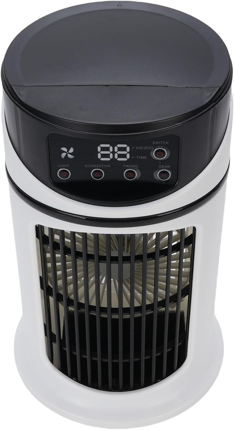 MINI CLIMATISEUR PORTABLE 4 EN 1 – FRAÎCHEUR IMMÉDIATE PARTOUT ! ❄️