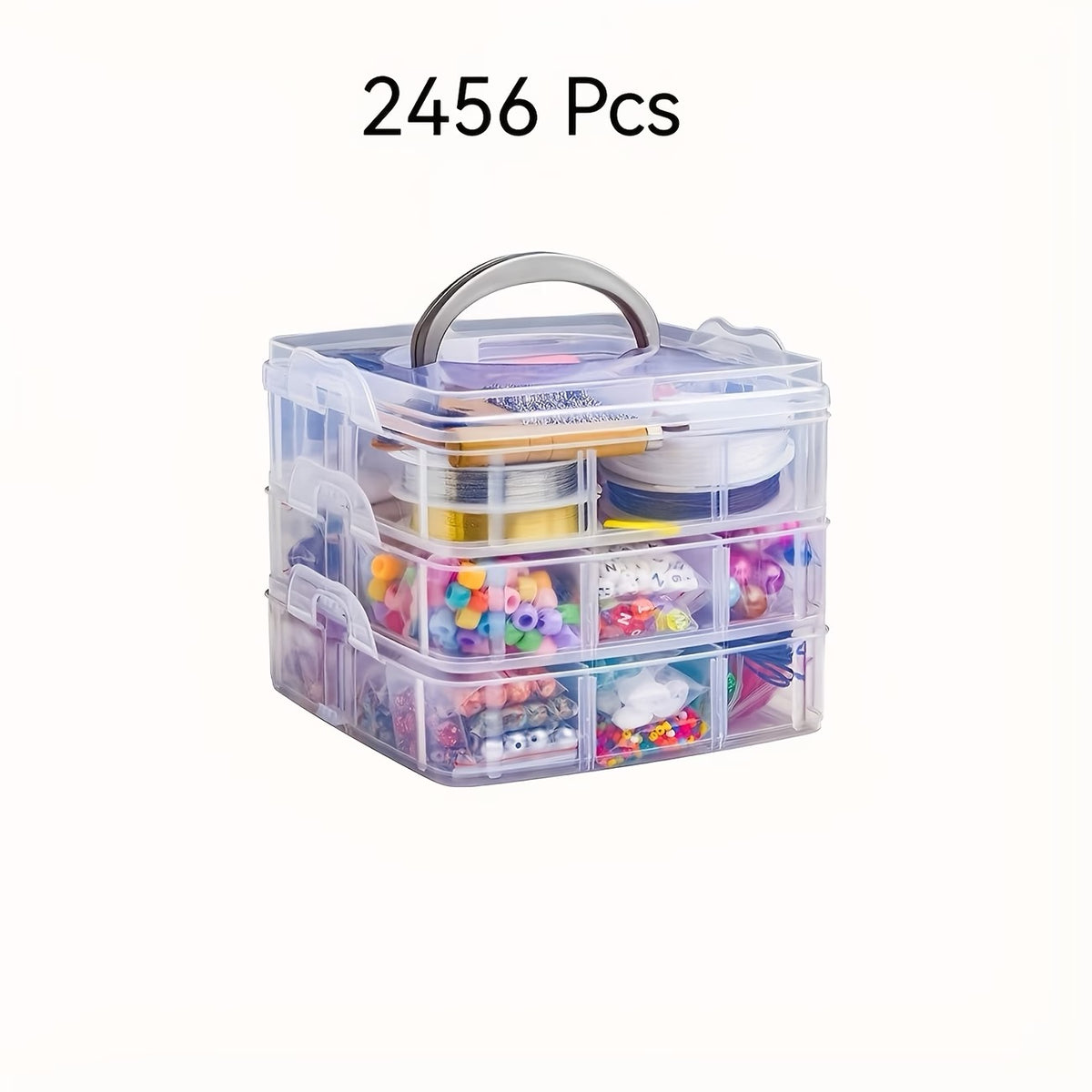 GRAND COFFRET CRÉATIF BIJOUX – PLUS DE 2000 PIÈCES 💎