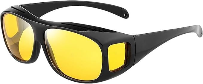 🕶️ LOT DE 2 PAIRES DE LUNETTES NIGHTGLO ANTI-ÉBLOUISSEMENT – CONDUITE DE NUIT Réf. 578C6