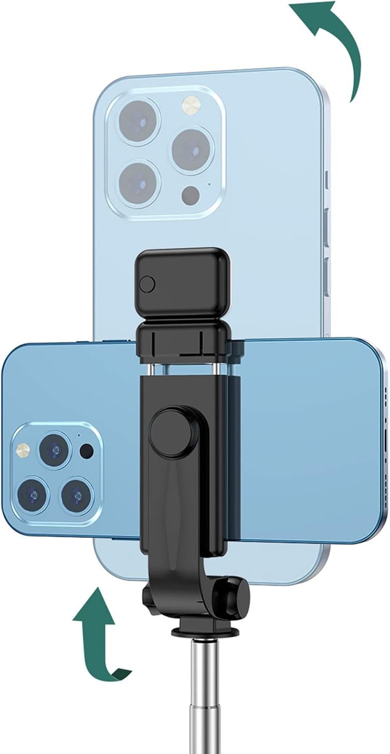 📸 Perche à Selfie Bluetooth avec Trépied Intégré – Rotation 360° – Télécommande Sans Fil – Ultra Compacte