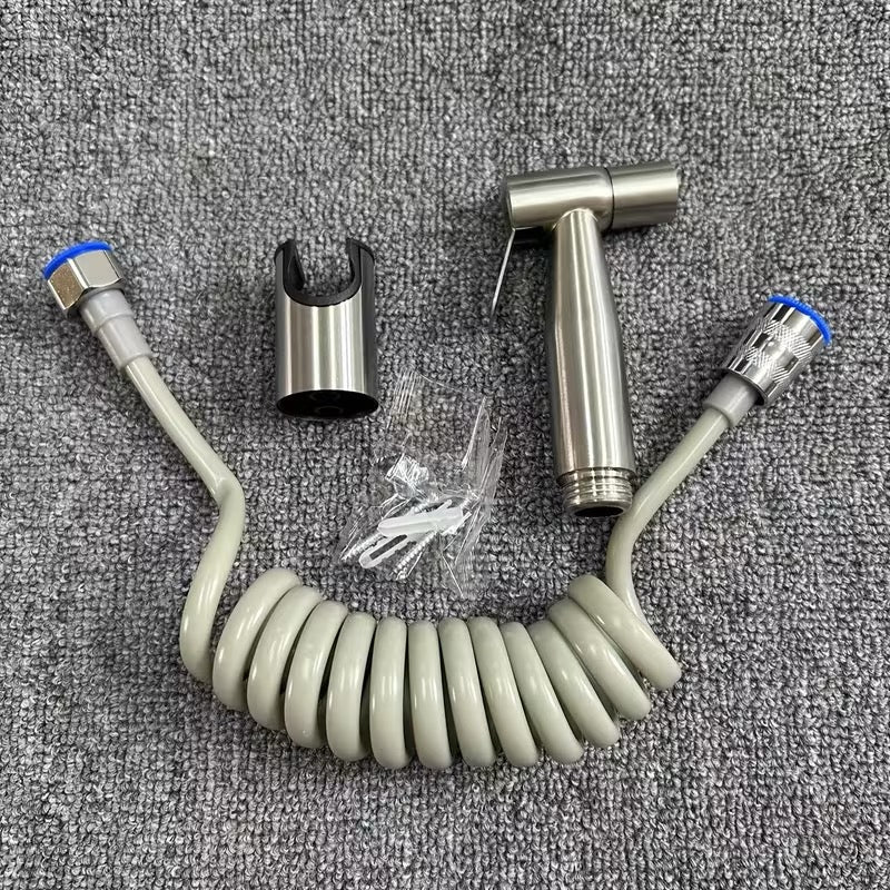 ✨ KIT DOUCHETTE WC / DOUCHE HAUTE PRESSION EN ACIER INOXYDABLE ✨