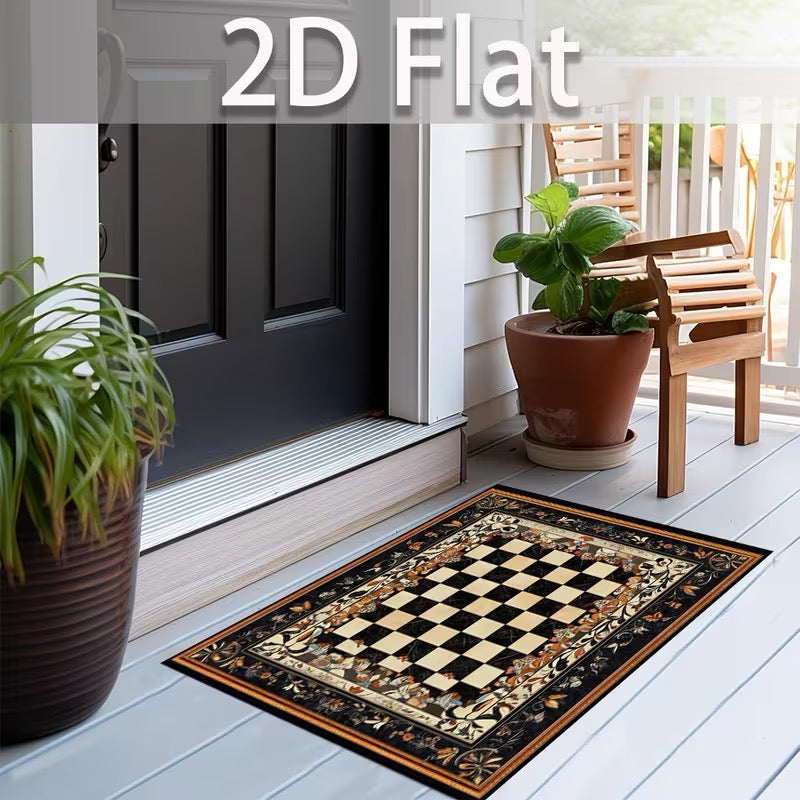 Tapis en forme d'échec