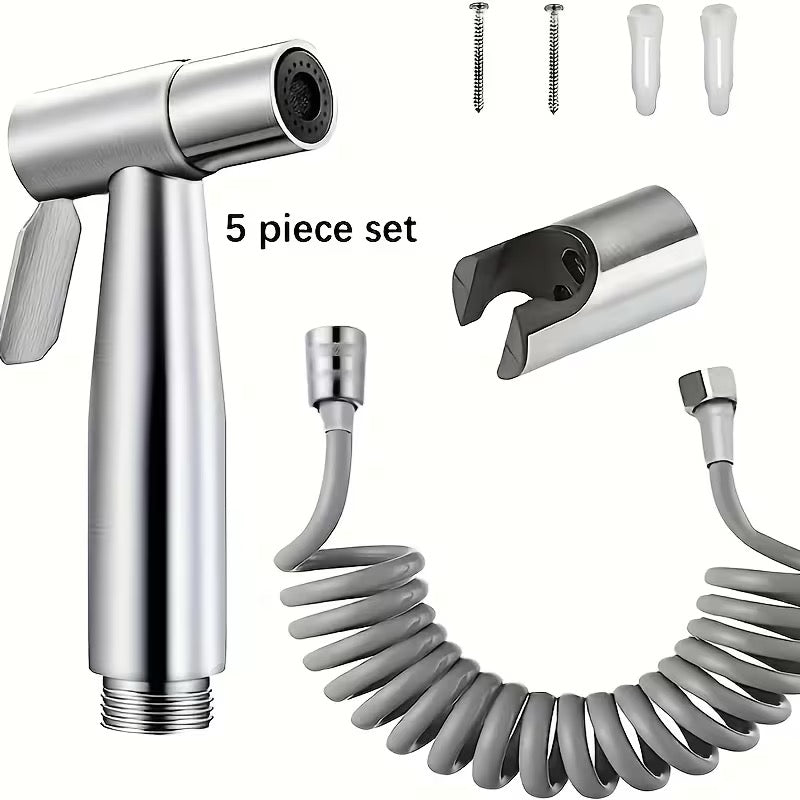 ✨ KIT DOUCHETTE WC / DOUCHE HAUTE PRESSION EN ACIER INOXYDABLE ✨