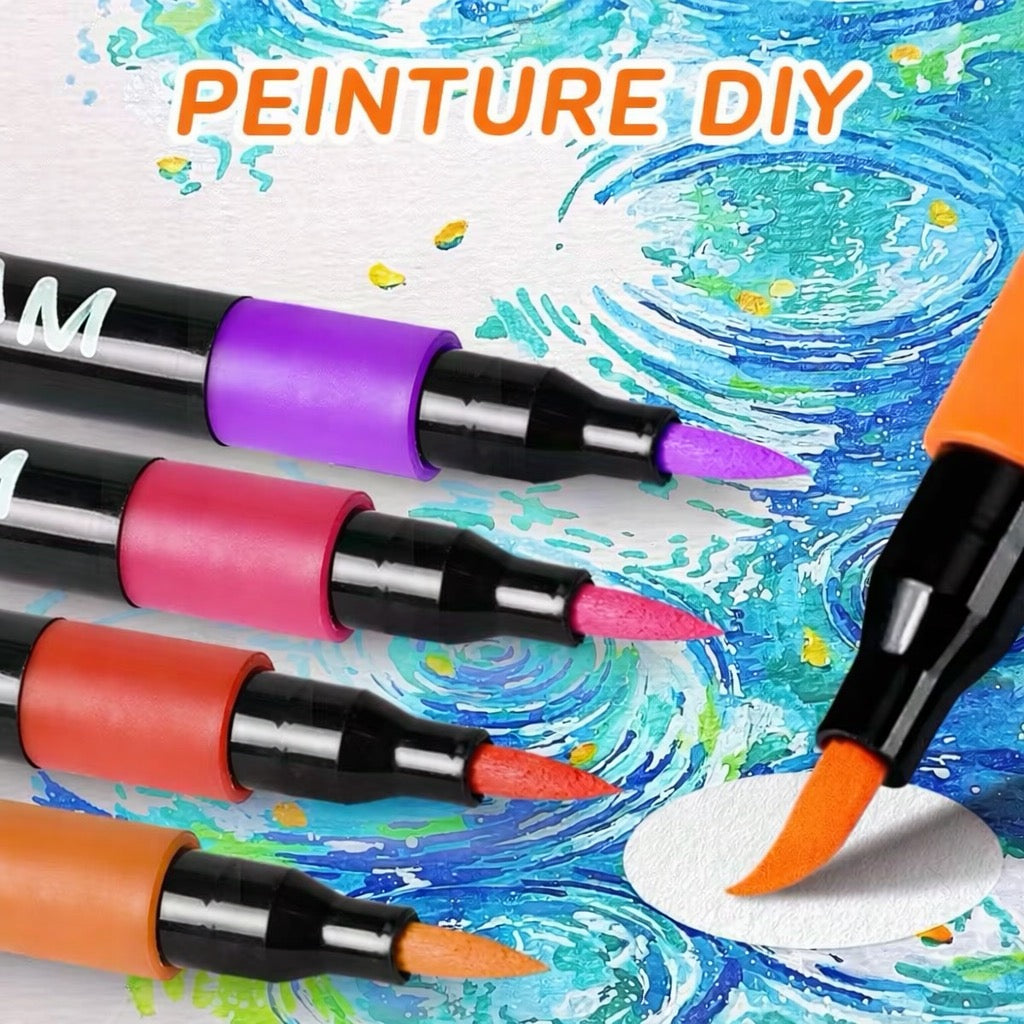 Marqueurs de Peinture Acrylique – 60 Couleurs
