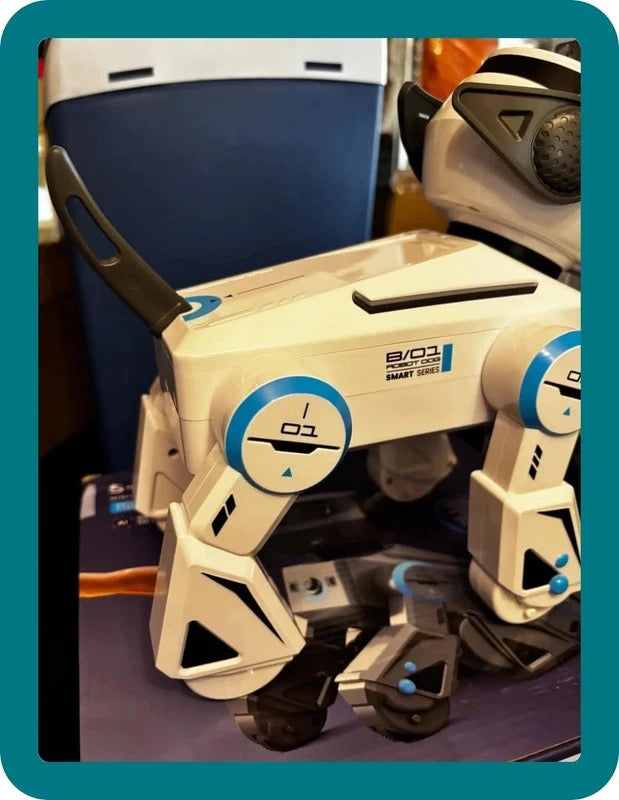 CHIEN ROBOT INTELLIGENT RC – BLUETOOTH, DANSE, PROGRAMMABLE ✨