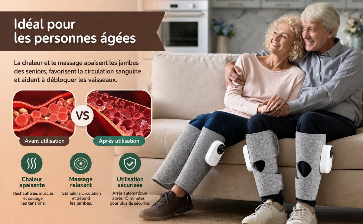 Massage jambes nouvelle génération