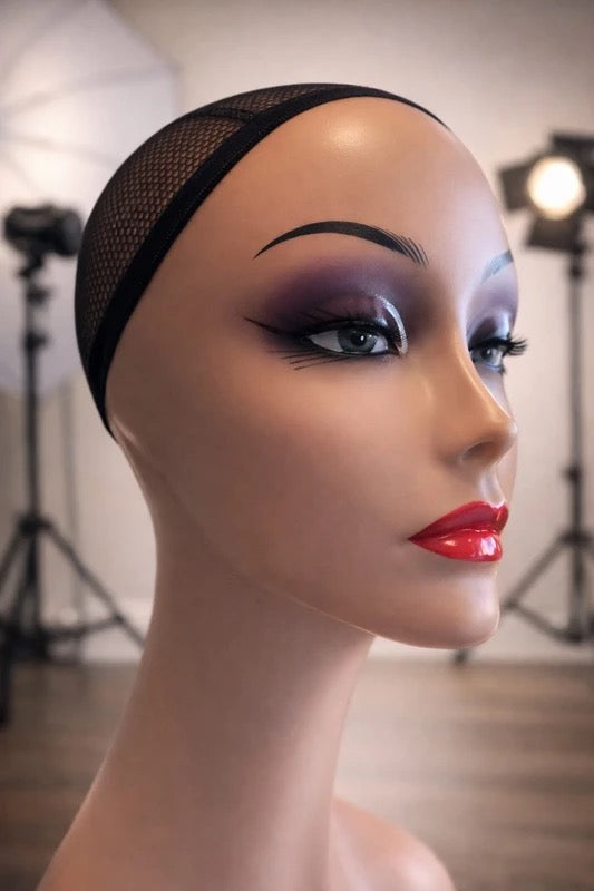 Tête de Mannequin Professionnelle - Teint Hâlé - Taille 54