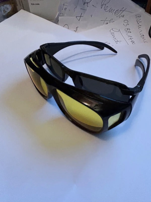 Lot de 3 Lunettes Anti-Éblouissement – Neuves