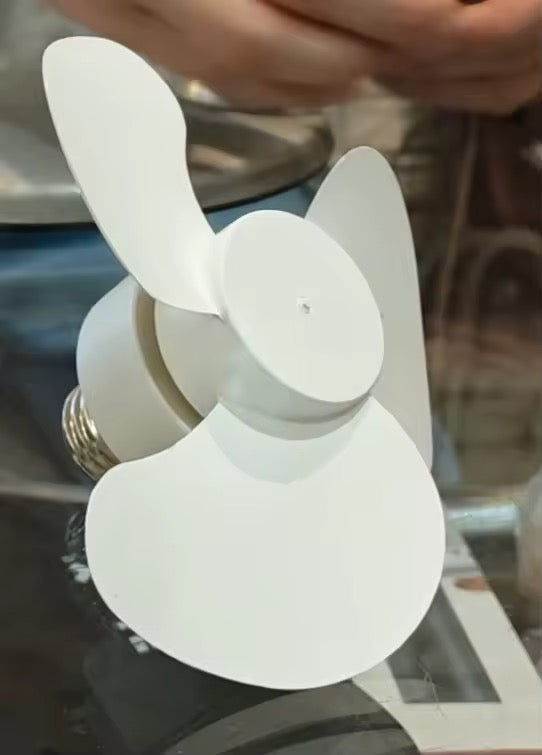 MINI VENTILATEUR E27 À VISSER