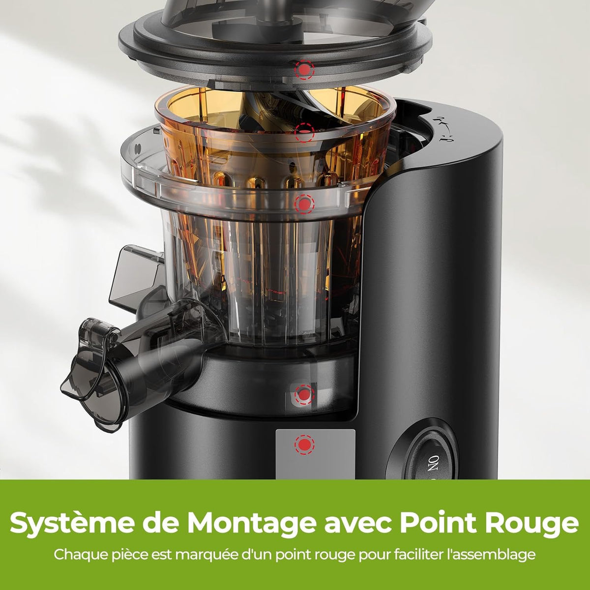 Extracteur de jus lent