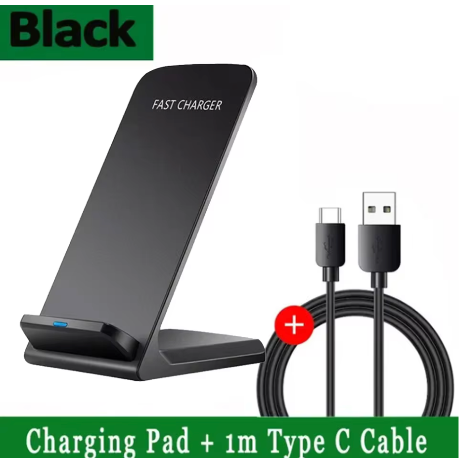 CHARGEUR SANS FIL FAST CHARGE – SUPPORT INCLINÉ