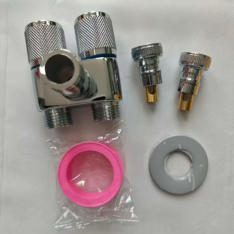 🚿 VANNE DE DÉRIVATION DOUBLE SORTIE EN ACIER INOXYDABLE