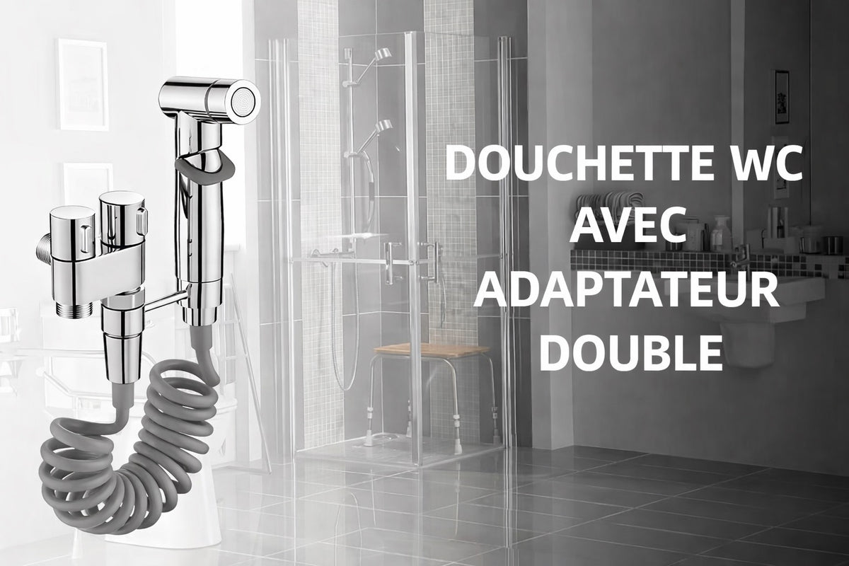 Douchette argent complète