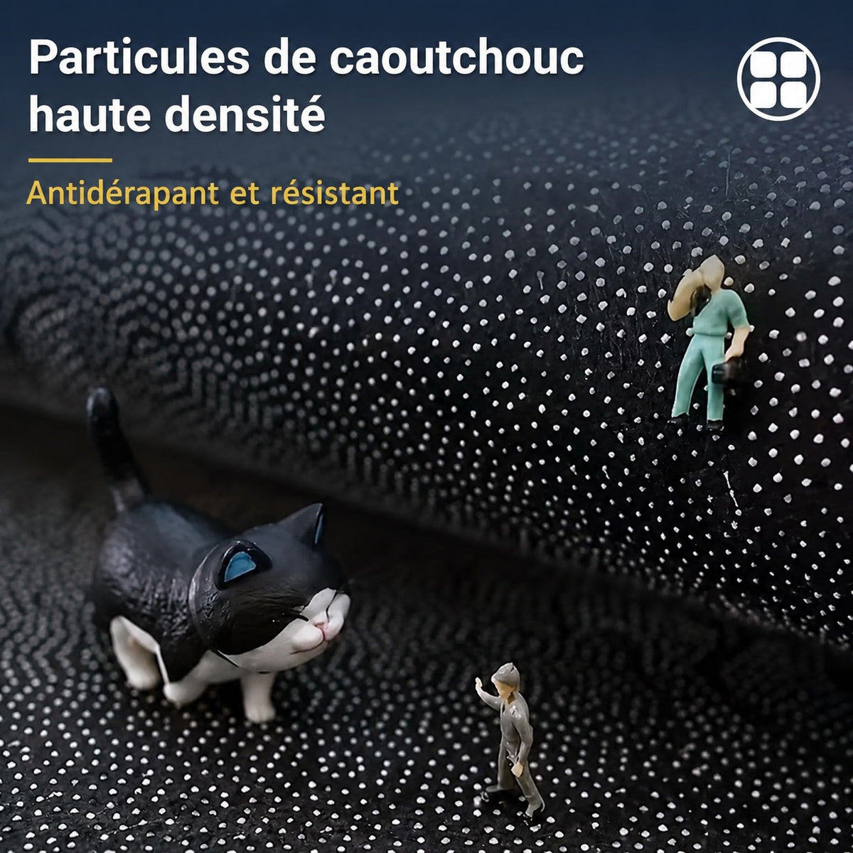 Tapis en forme d'échec