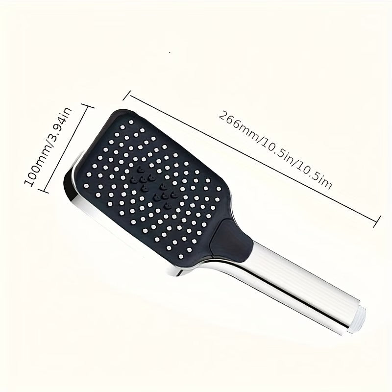 Pomme de Douche Haute Pression 4 Modes – Noir ou Argent