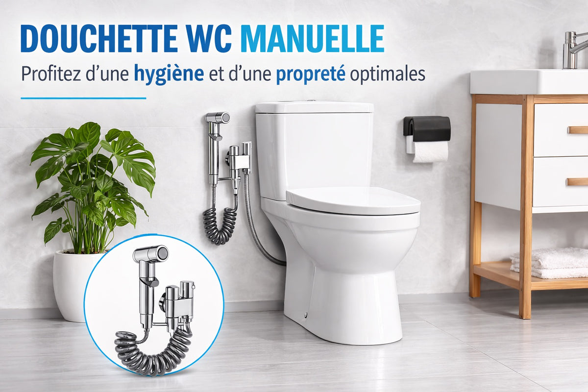 Douchette argent complète