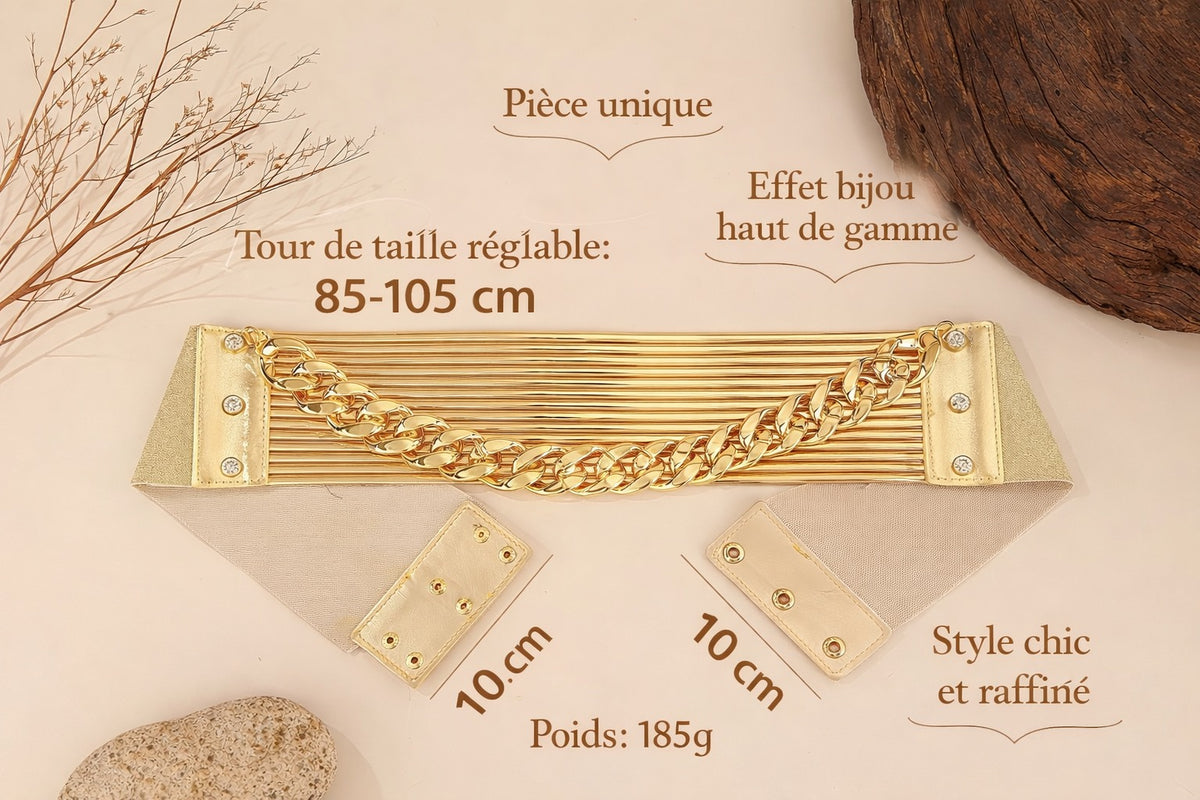 Ceinture Bijou Dorée