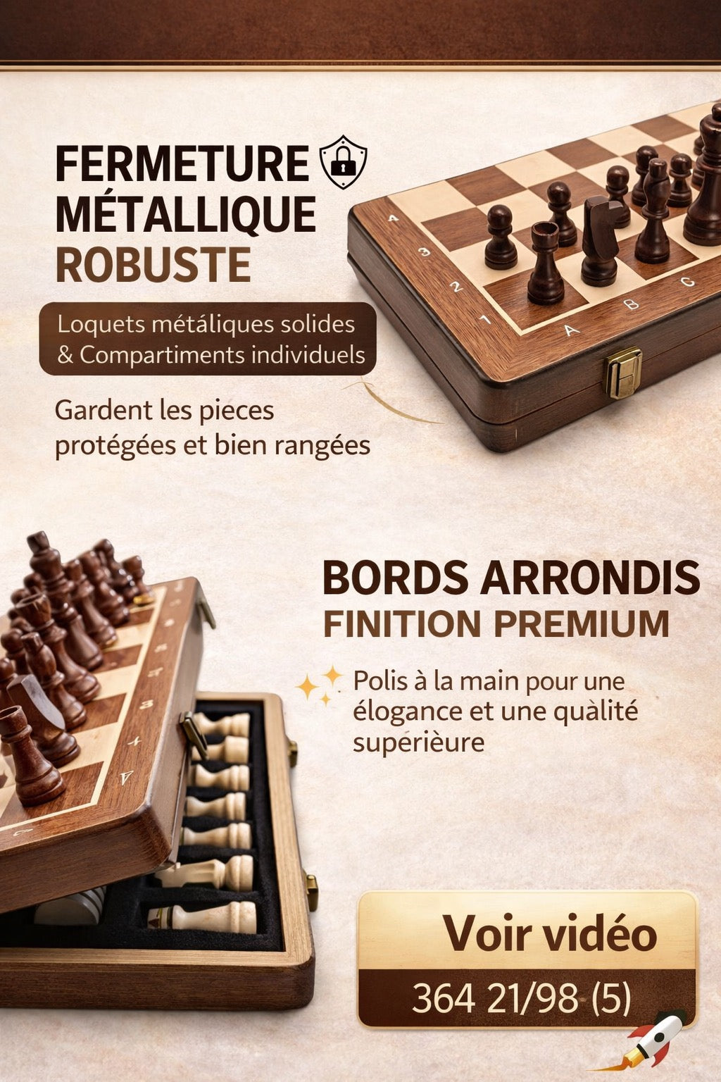 Chess and checkers in one box