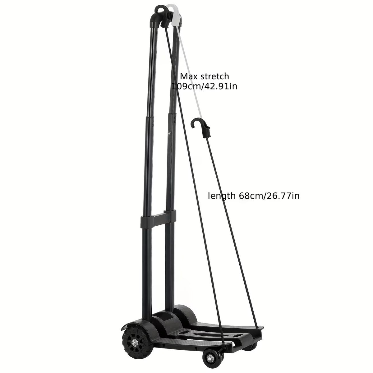 🛒 CHARIOT PLIANT ULTRA COMPACT AVEC SAC ADAPTABLE –
