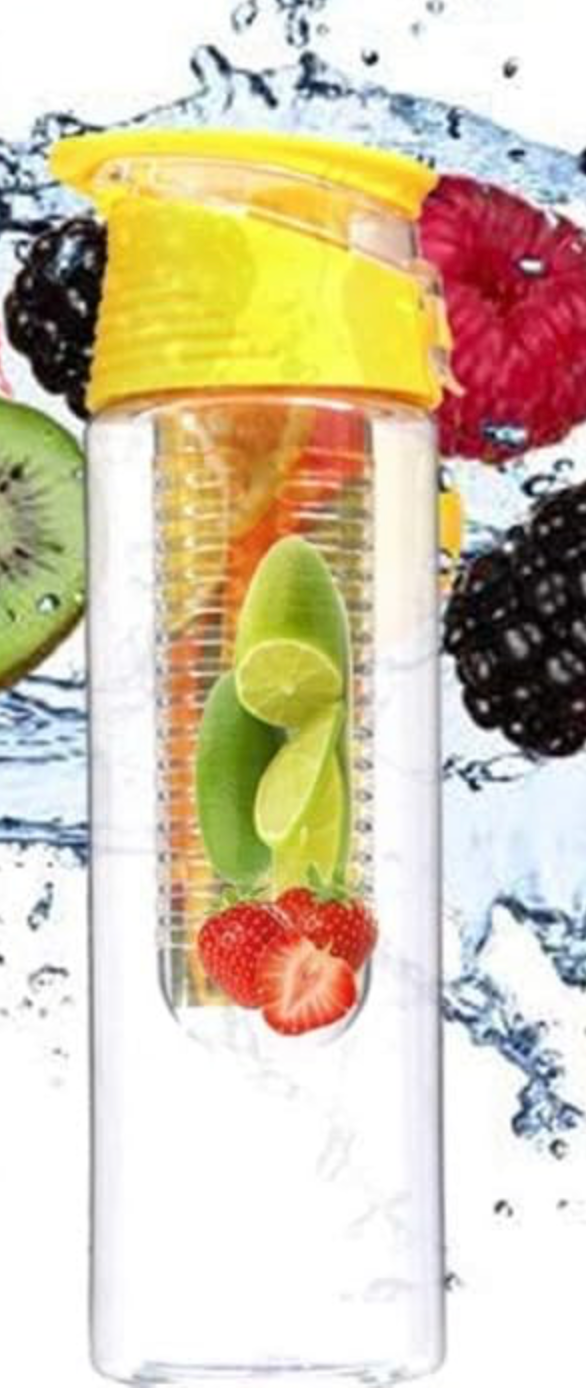 Bouteille à infusion de fruit