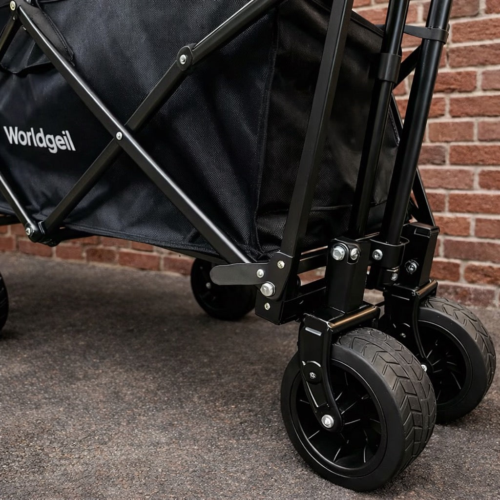 Grand Chariot de Jardin Tout-Terrain Pliable