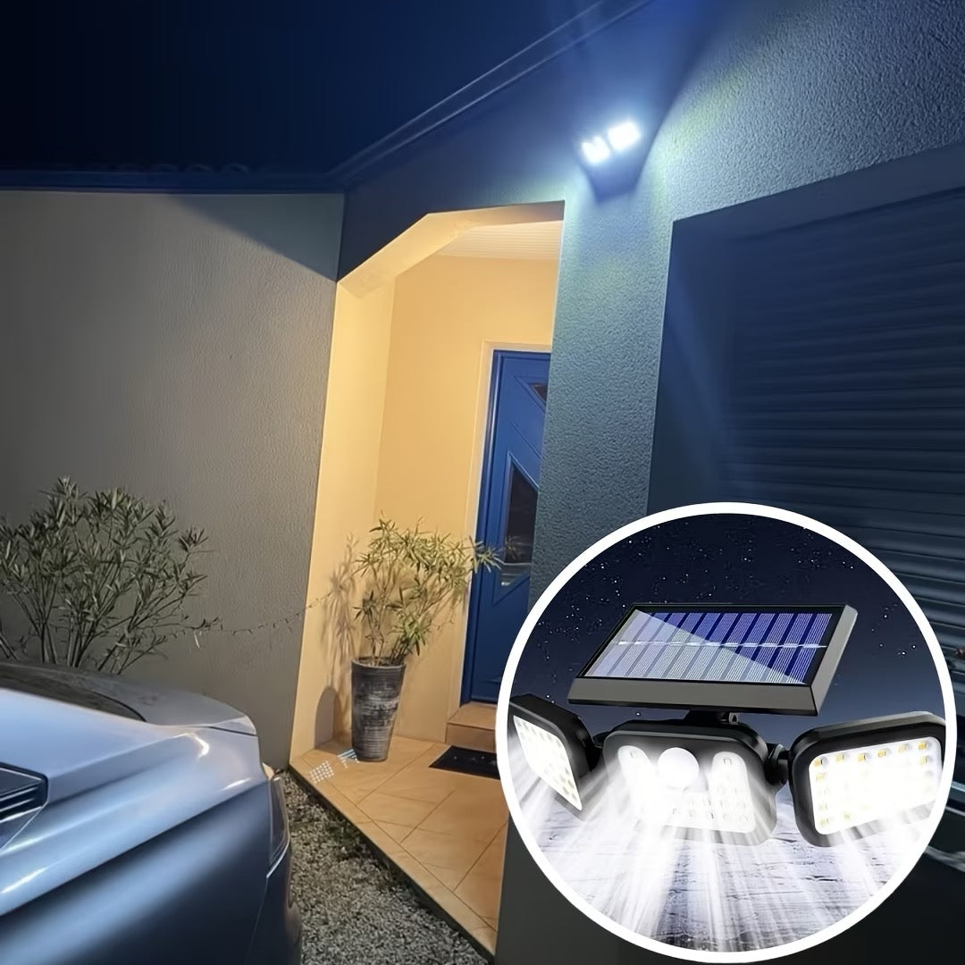 LAMPE SOLAIRE EXTÉRIEUR – DÉTECTEUR DE MOUVEMENT