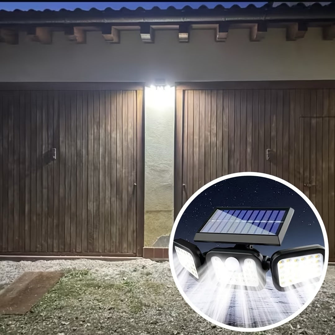 LAMPE SOLAIRE EXTÉRIEUR – DÉTECTEUR DE MOUVEMENT