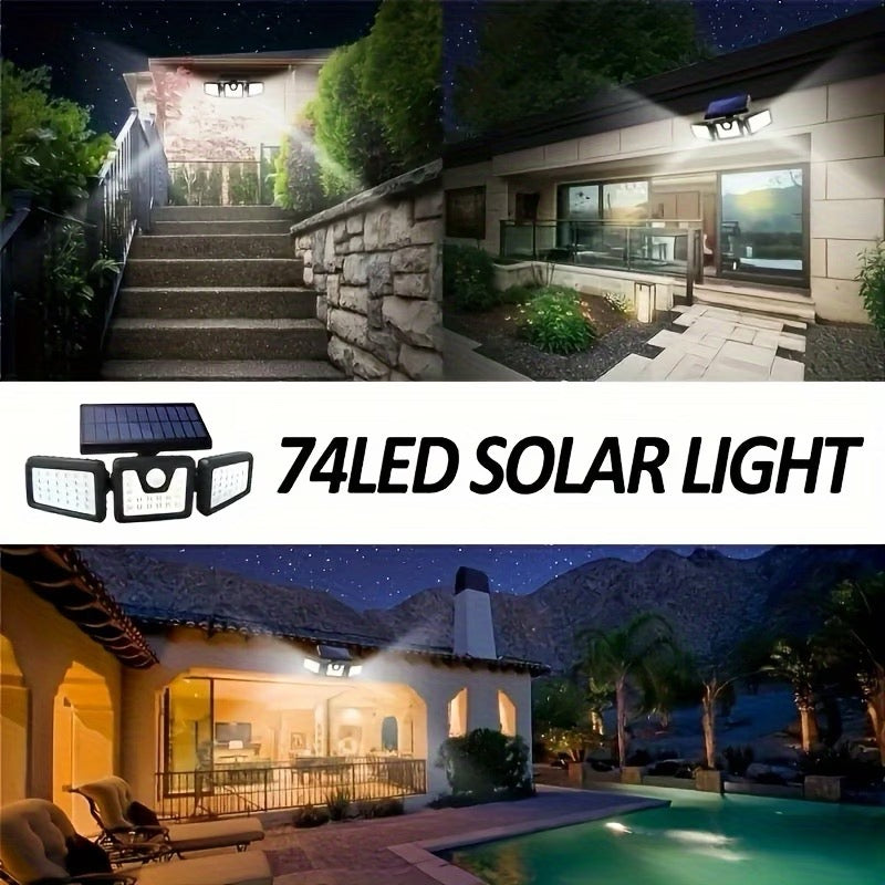 LAMPE SOLAIRE EXTÉRIEUR – DÉTECTEUR DE MOUVEMENT