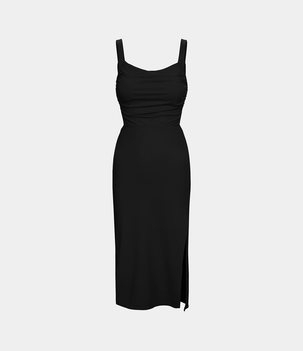 Robe noire lacée dans le dos XL