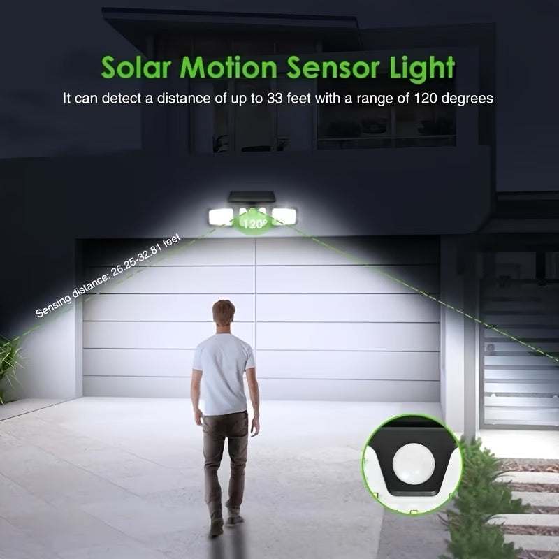 LAMPE SOLAIRE EXTÉRIEUR – DÉTECTEUR DE MOUVEMENT